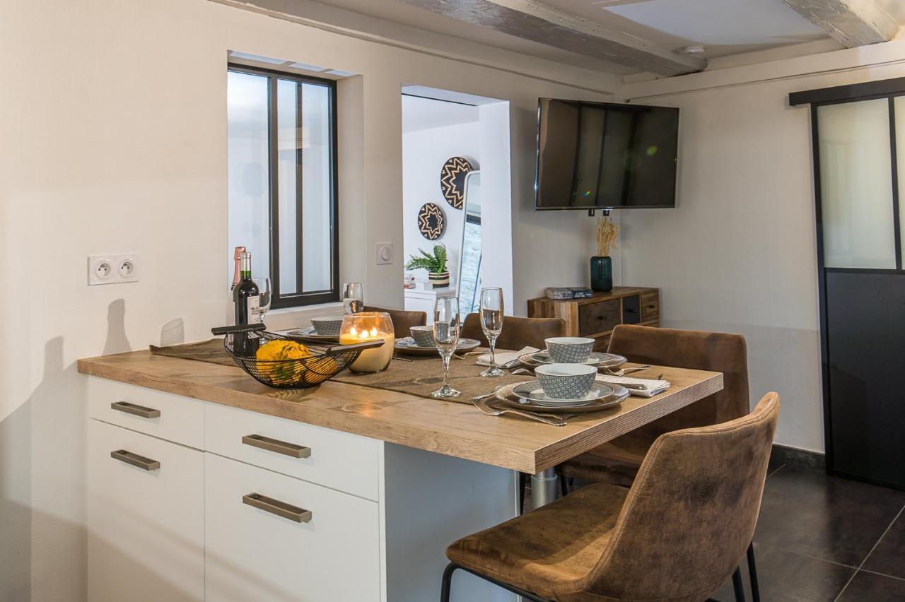 Appart 4 Pers Design Et Cosy Avec Jardin Au Coeur De Sélestat Zewnętrze zdjęcie