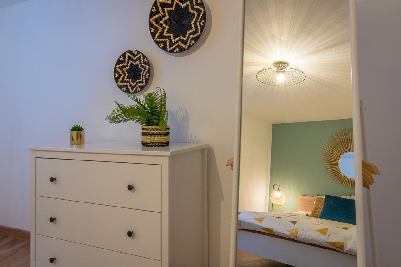 Appart 4 Pers Design Et Cosy Avec Jardin Au Coeur De Sélestat Zewnętrze zdjęcie