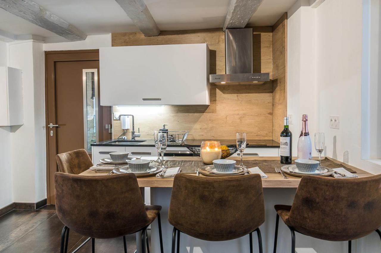Appart 4 Pers Design Et Cosy Avec Jardin Au Coeur De Sélestat Zewnętrze zdjęcie