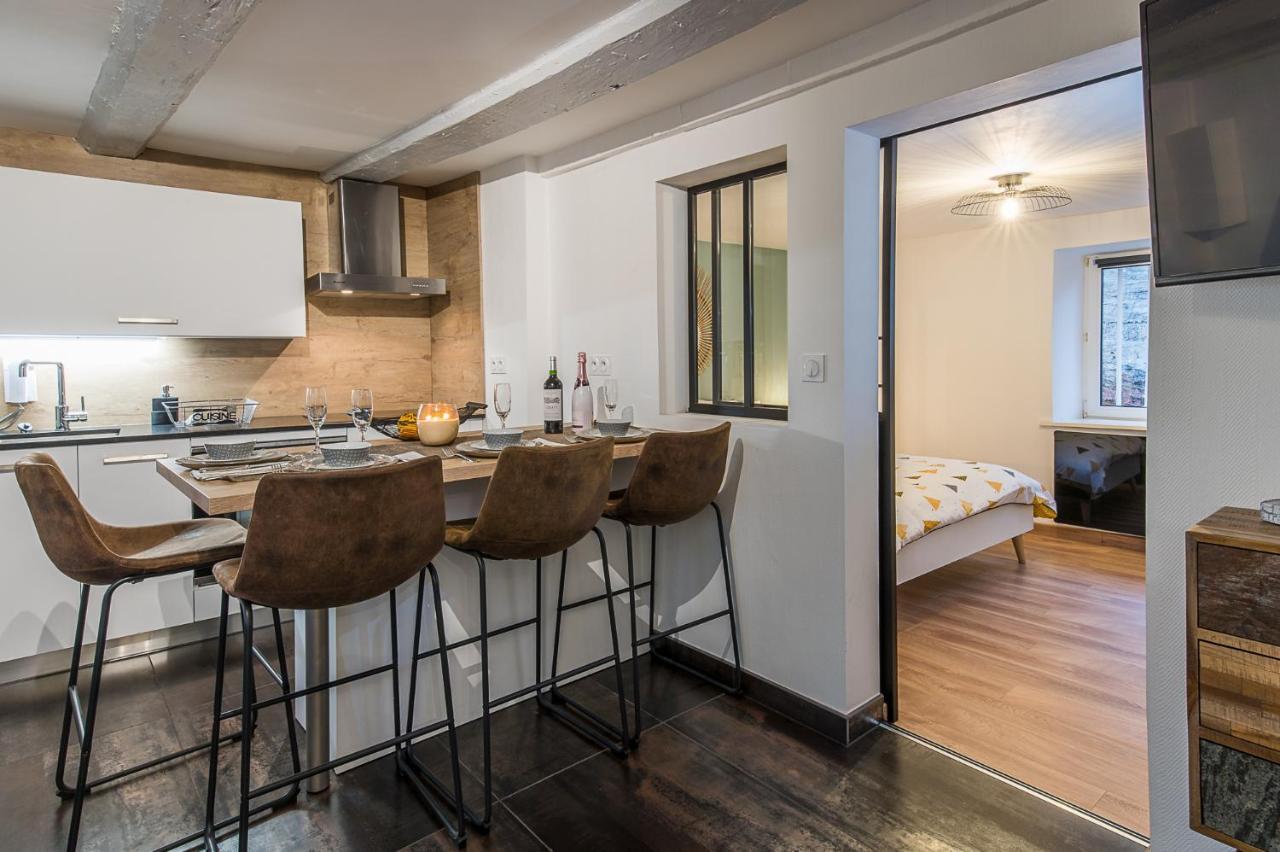 Appart 4 Pers Design Et Cosy Avec Jardin Au Coeur De Sélestat Zewnętrze zdjęcie